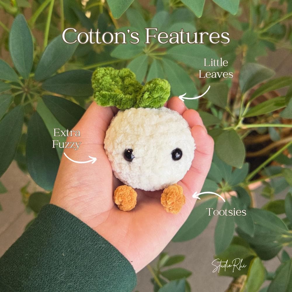 Pip & Cotton | Woodland Sprites | Digital PDF Crochet Pattern thumbnail 5