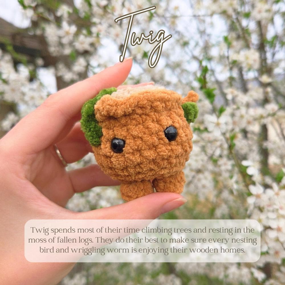 Twig & Birch | Woodland Sprites | Digital PDF Crochet Pattern thumbnail 2