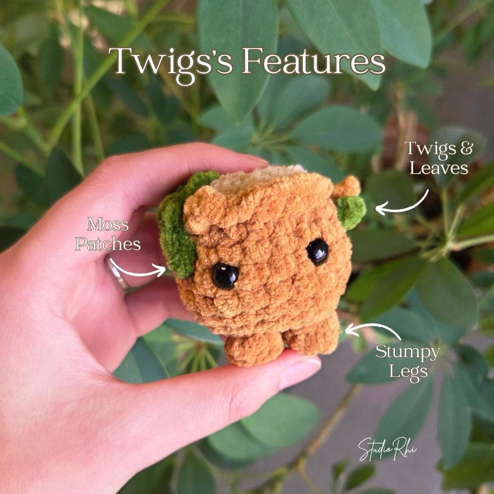 Twig & Birch | Woodland Sprites | Digital PDF Crochet Pattern thumbnail 4