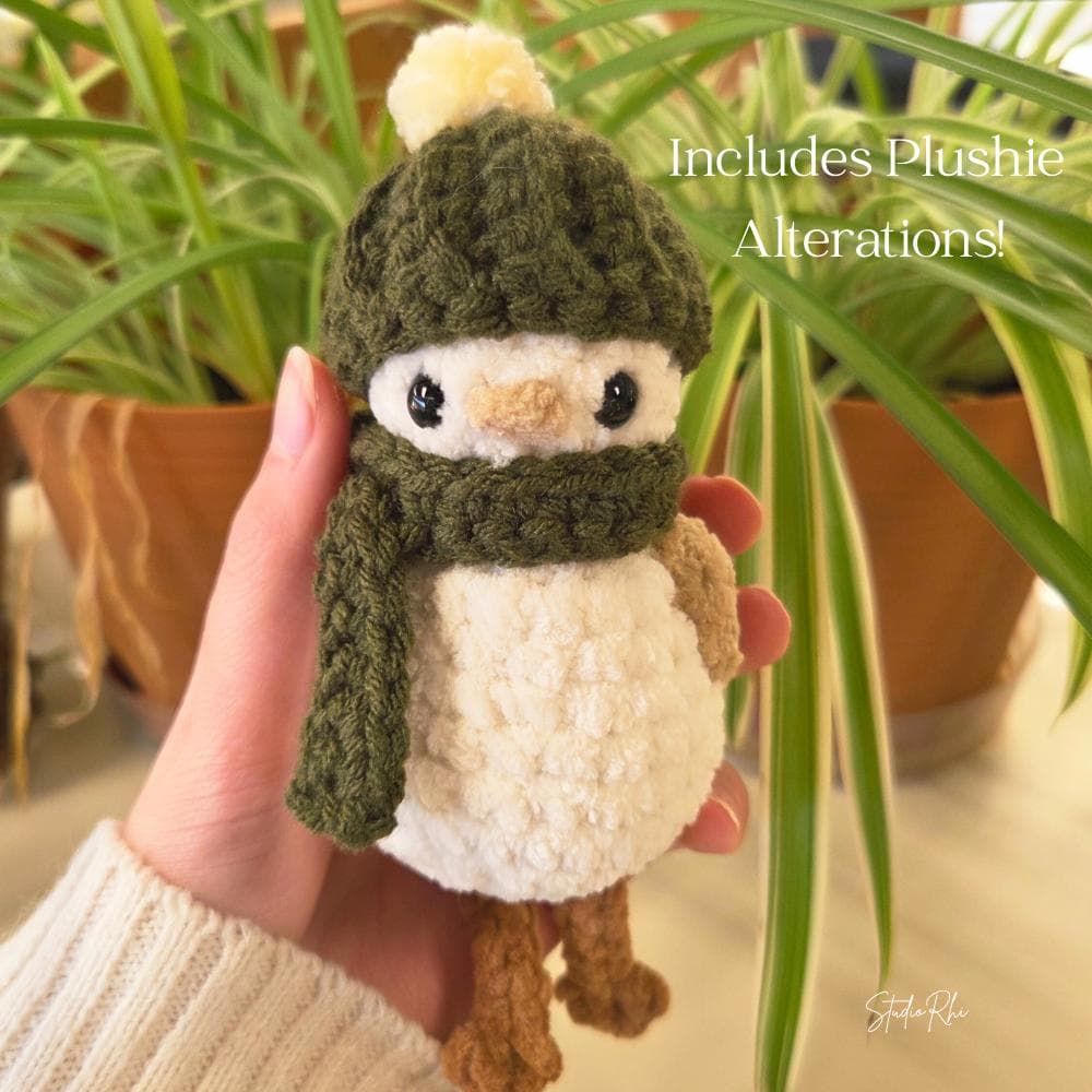 Sorin the Bundled Birdy | Crochet Pattern | Customizable (Digital PDF) thumbnail 7