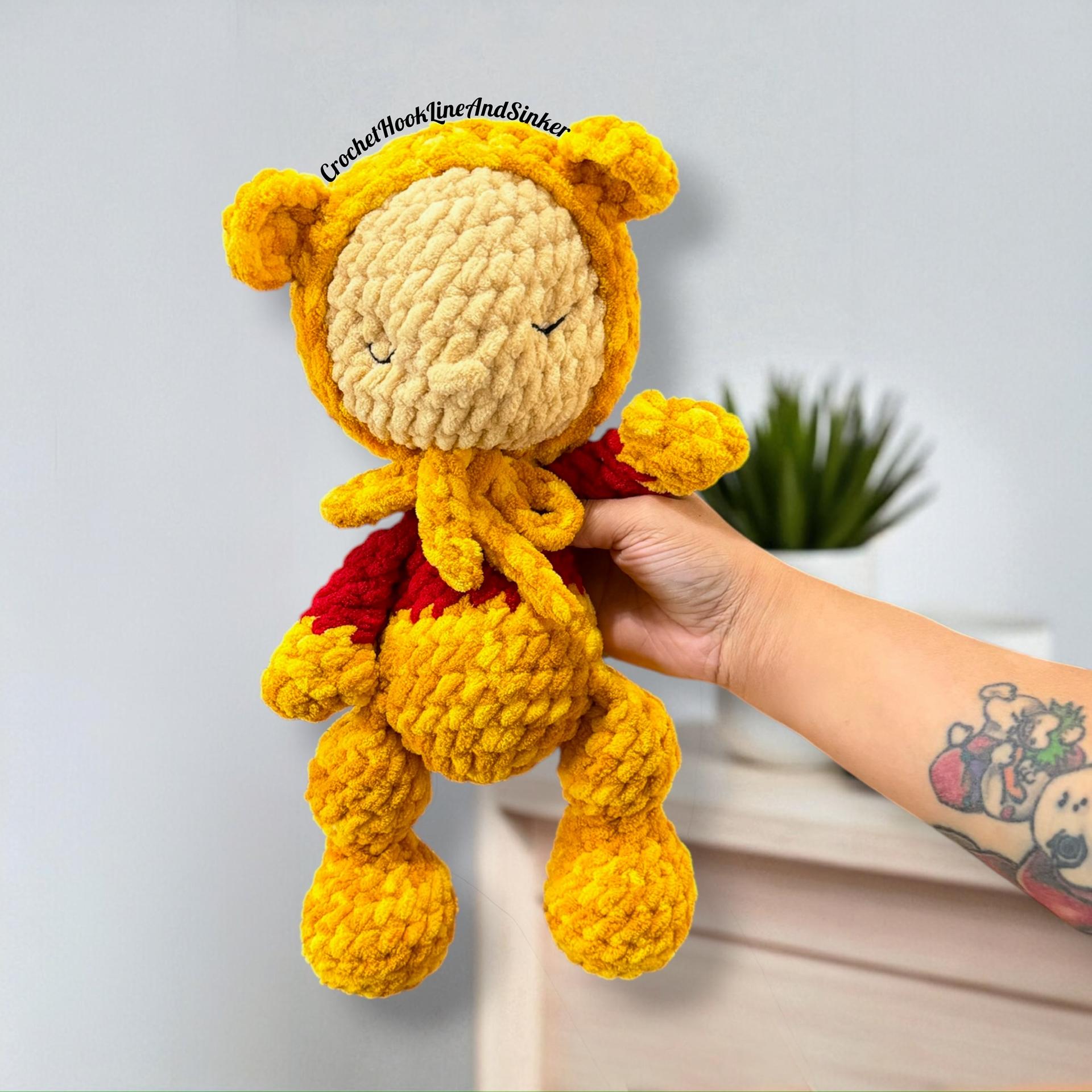 Boomer Bear Plush Toy - READY TO SHIP thumbnail 2