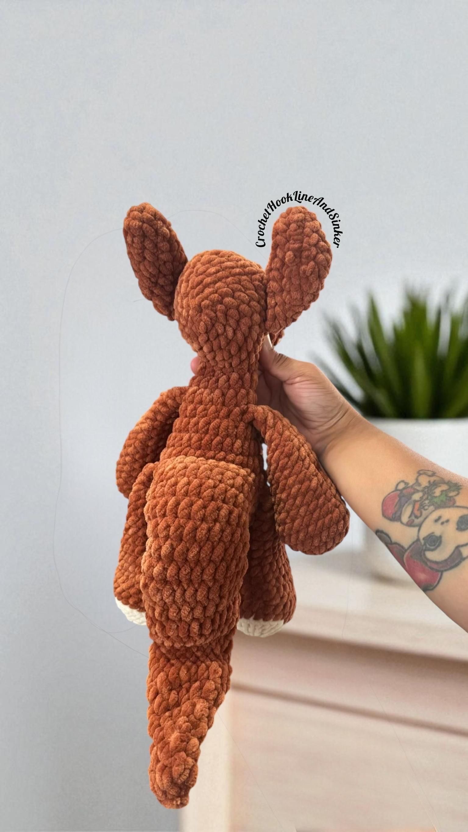 Wola Kangaroo Snuggler Toy - READY TO SHIP thumbnail 3