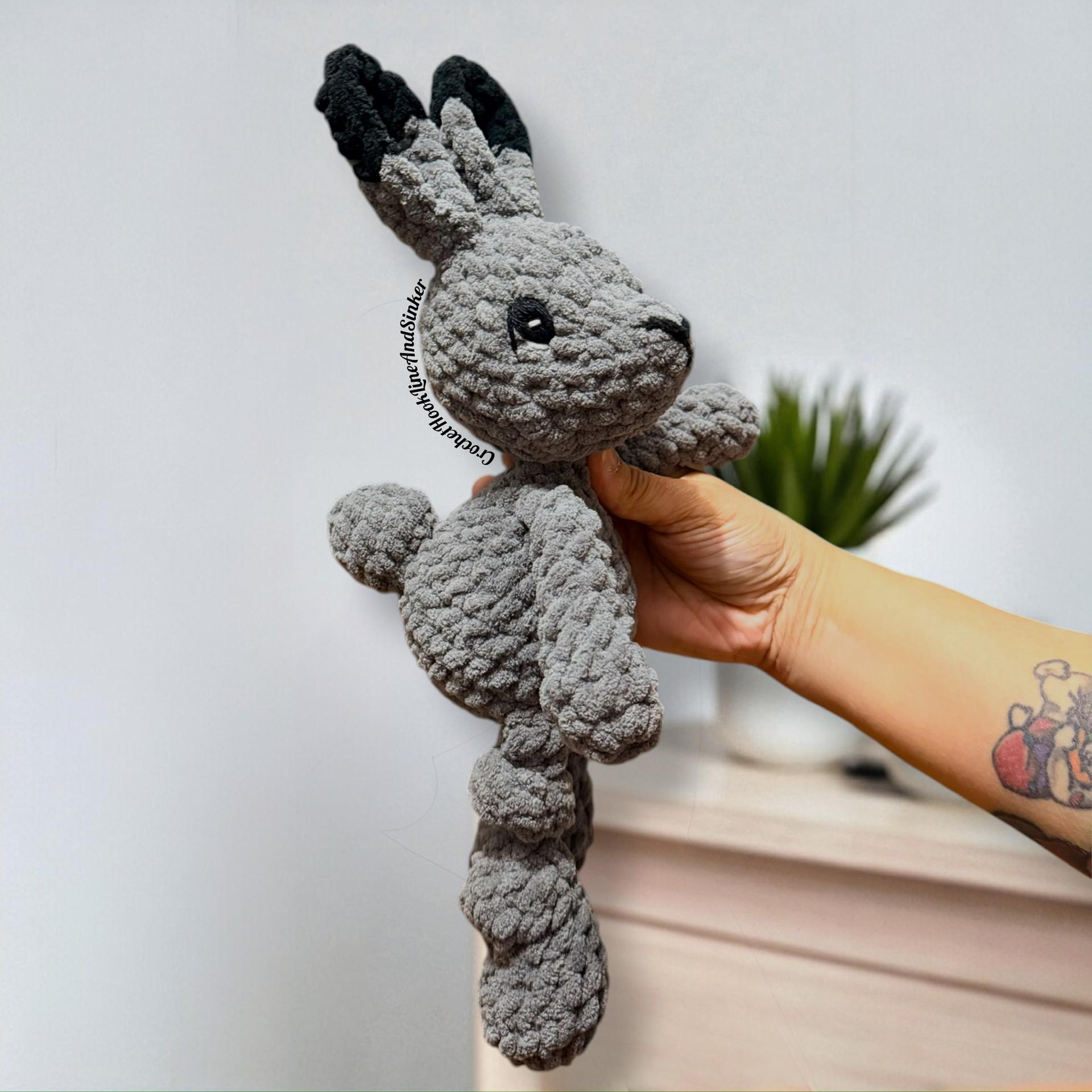 Rivie Rabbit Plush Toy - READY TO SHIP thumbnail 3