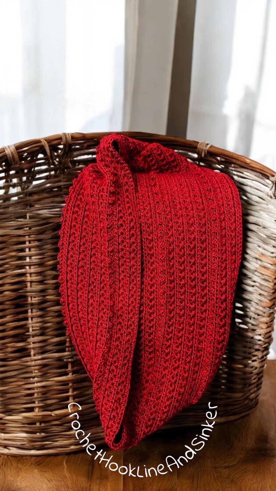 The Starberry Burst Infinity Scarf Crochet Pattern thumbnail 7