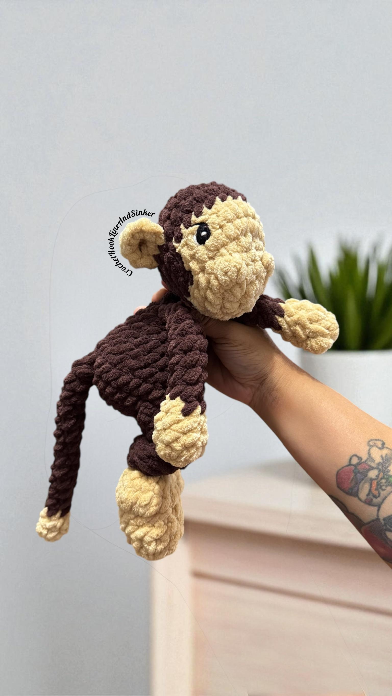 Mav Monkey Plush Toy - READY TO SHIP thumbnail 2