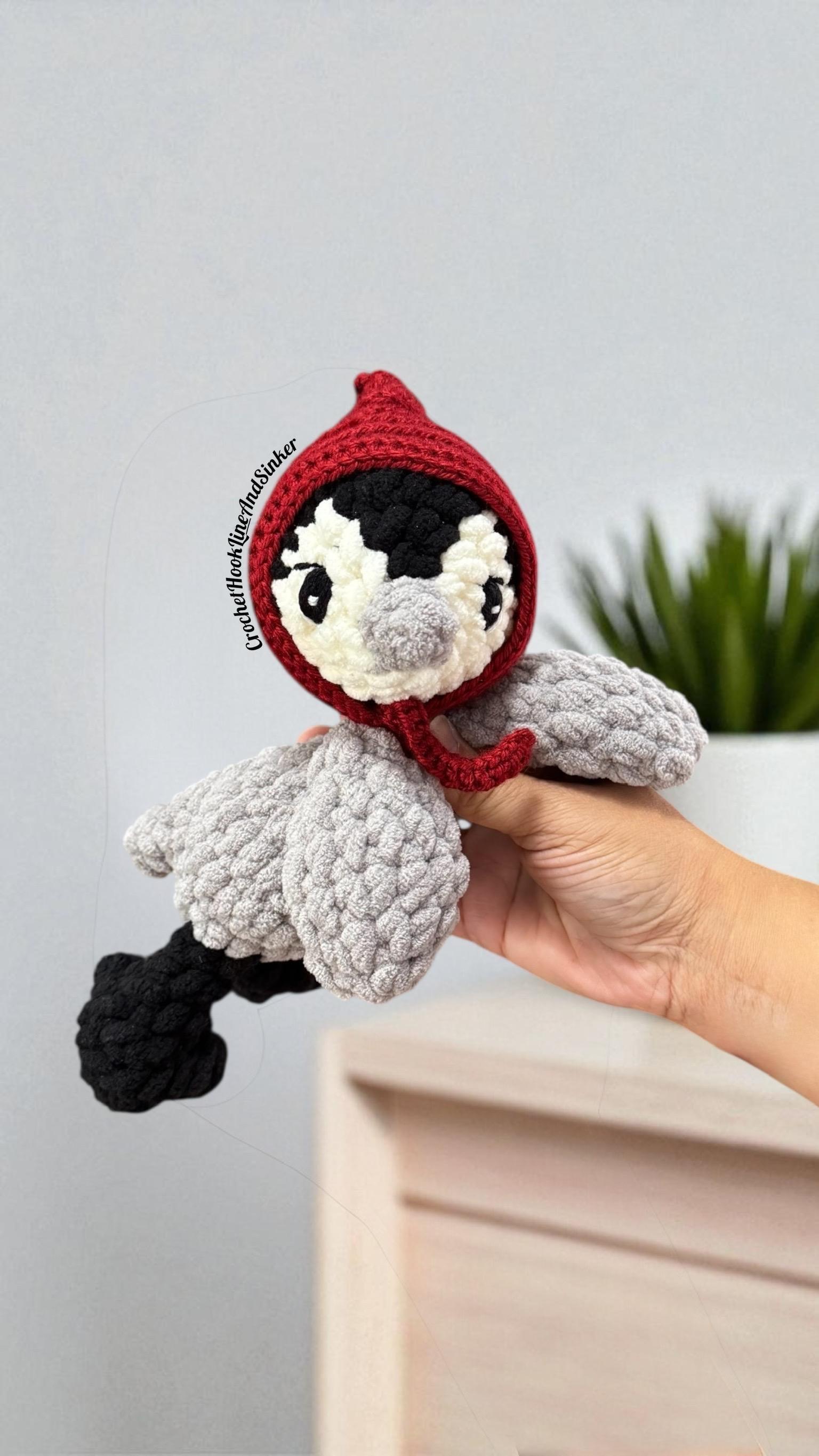 Pippa Penguin Snuggler Toy - READY TO SHIP thumbnail 2
