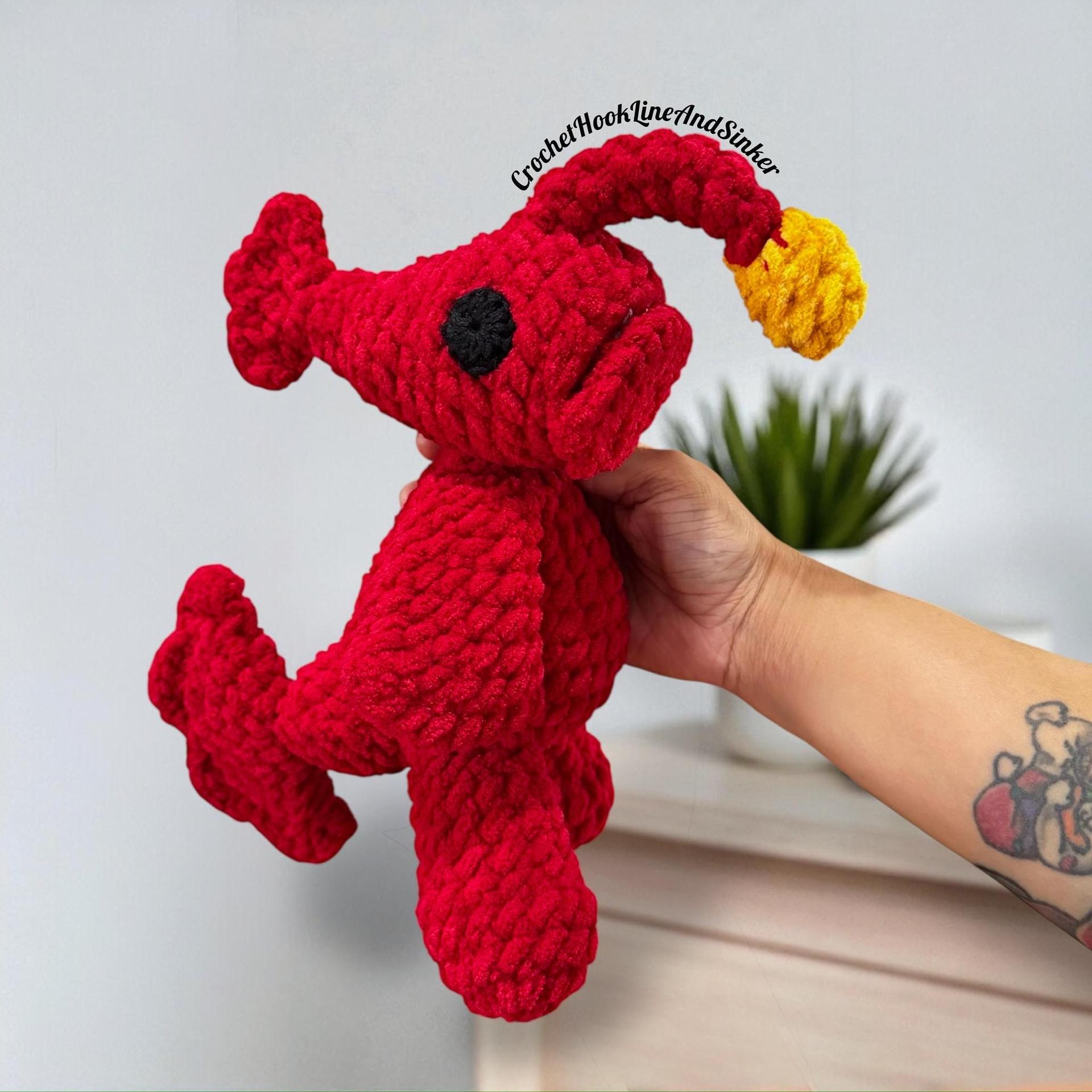 Aria the Anglerfish Monster Crochet Pattern thumbnail 8