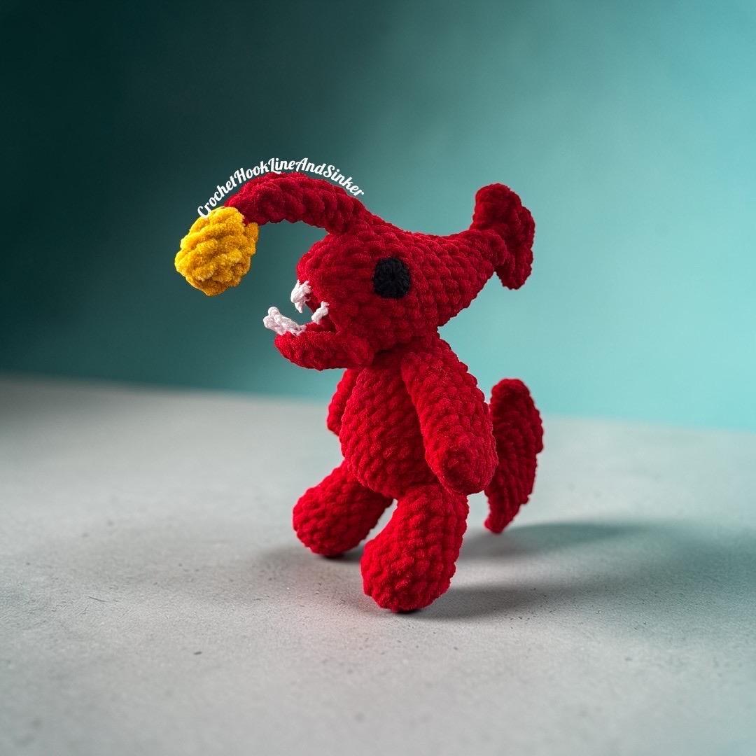 Aria the Anglerfish Monster Crochet Pattern thumbnail 5