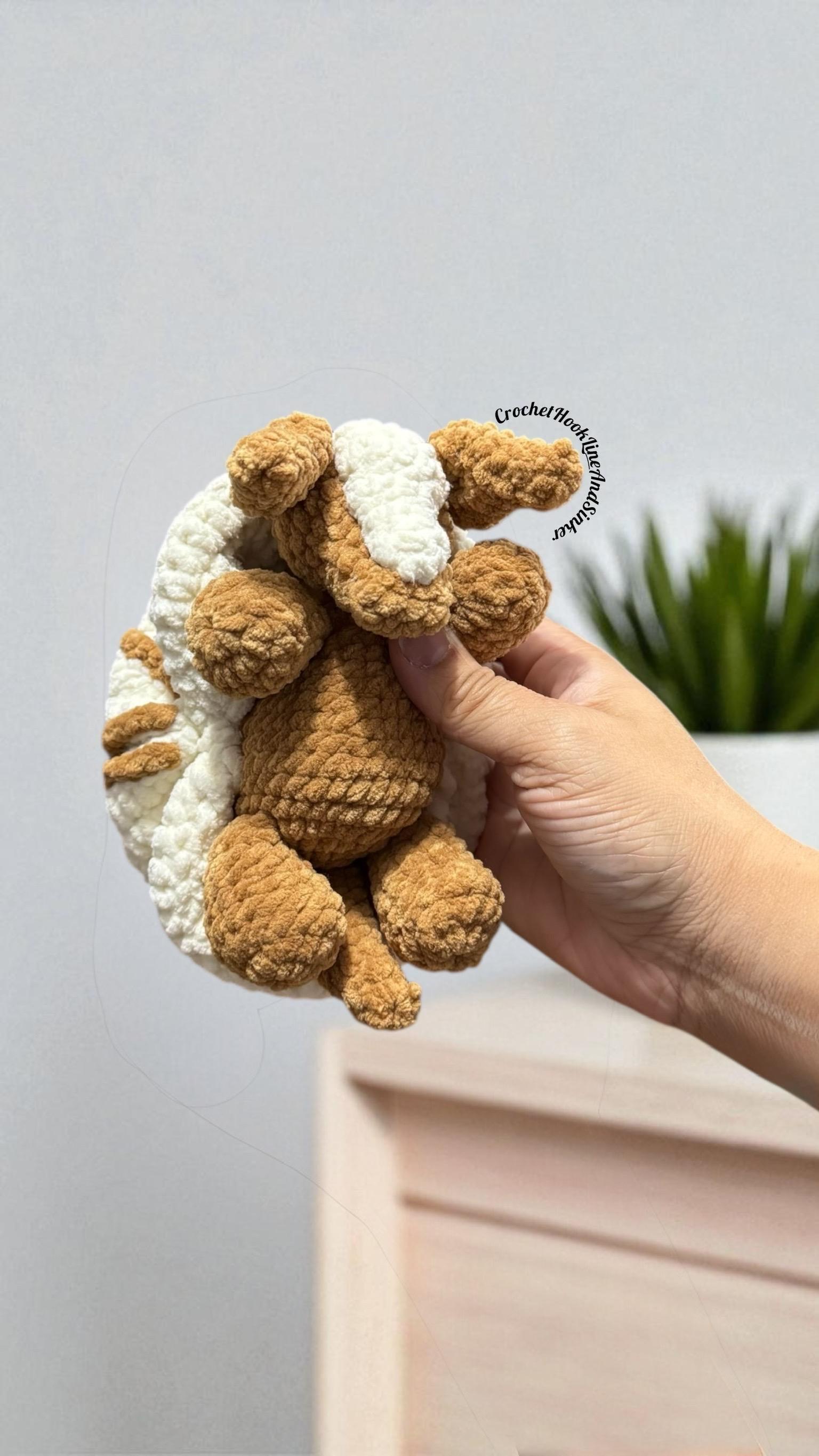 Pebble the Baby Armadillo Crochet Pattern thumbnail 10