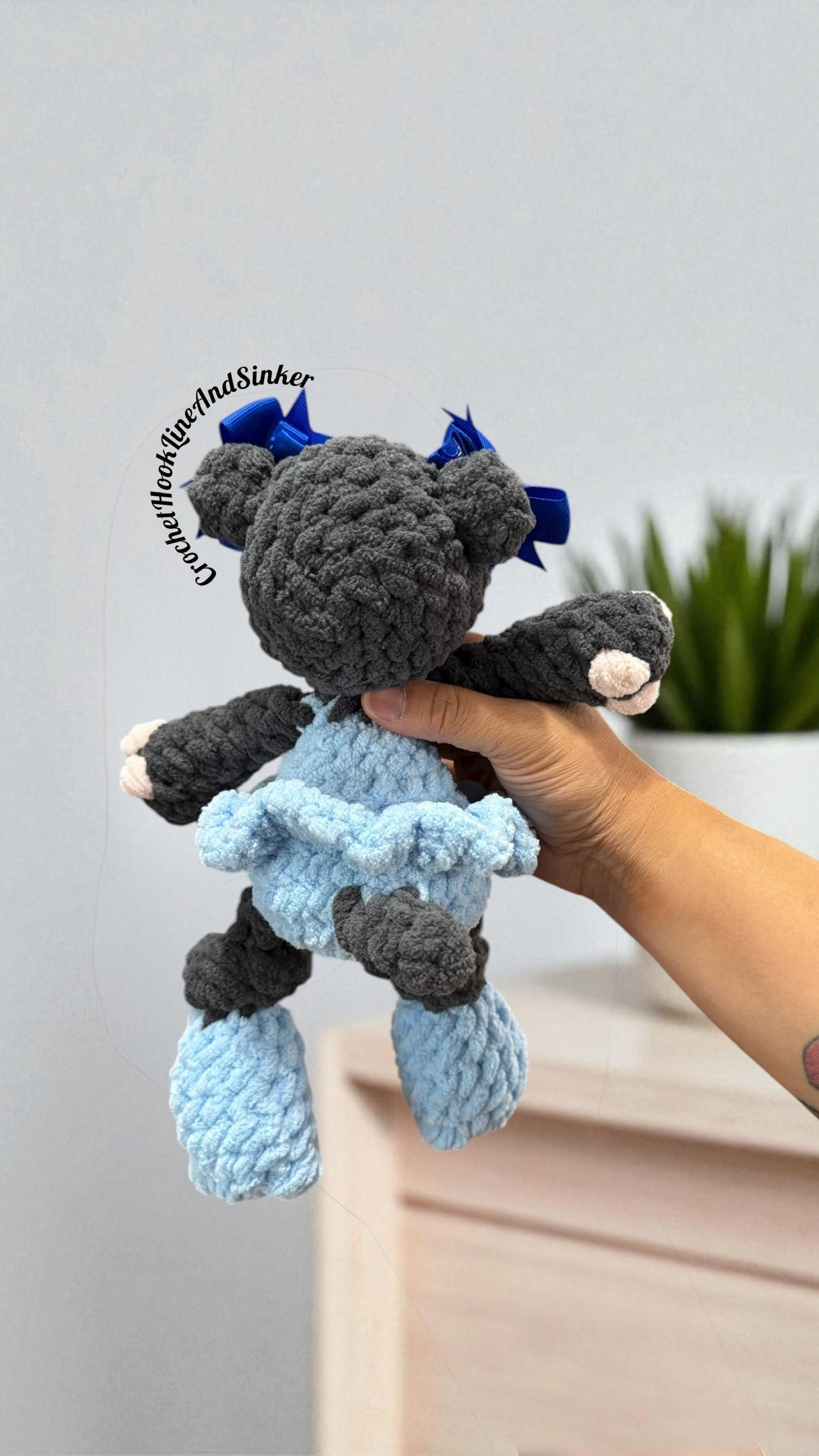 Hoagie Hippo Ballerina Plush Toy - MADE TO ORDER thumbnail 3