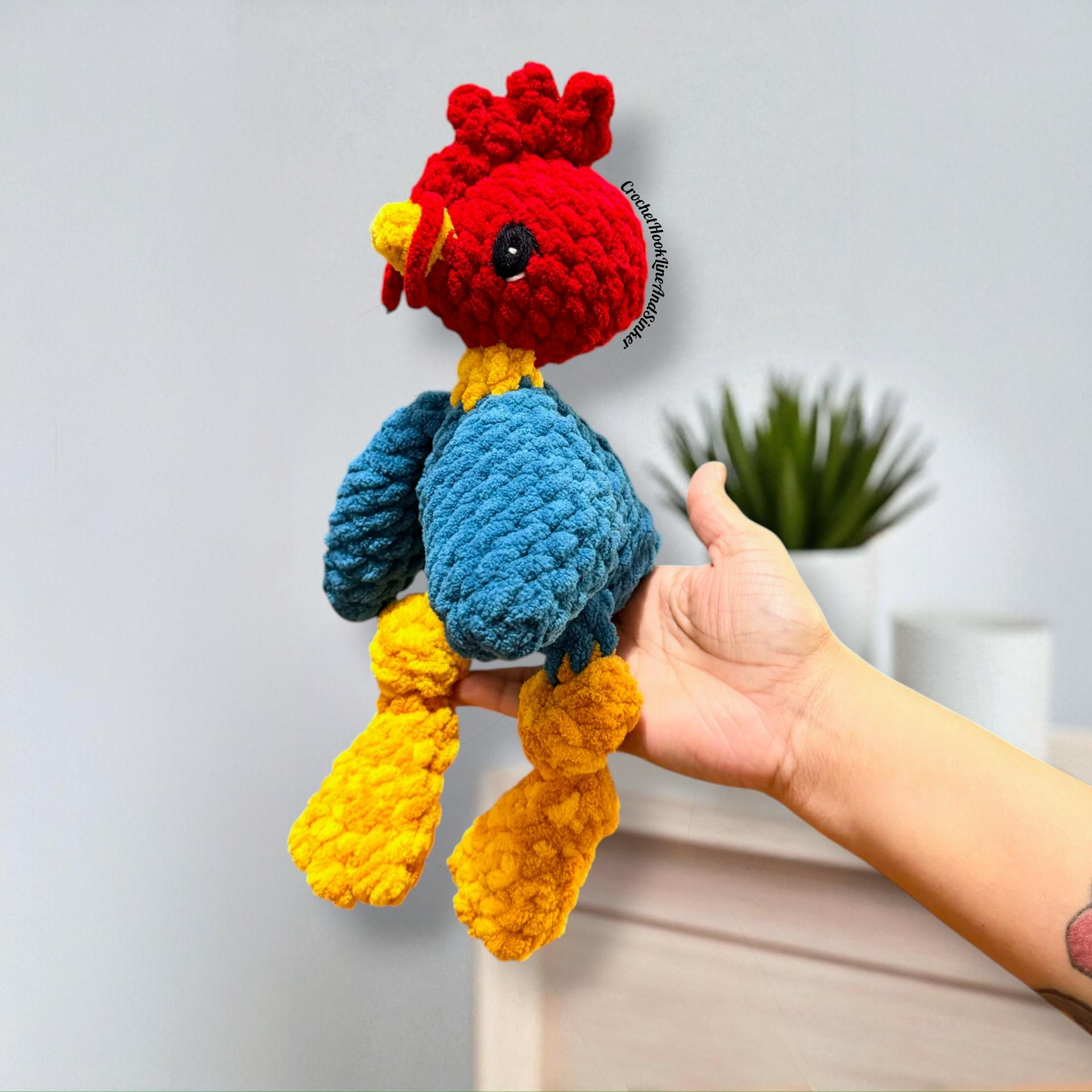 Chickie Chicken Plush Toy - READY TO SHIP thumbnail 3