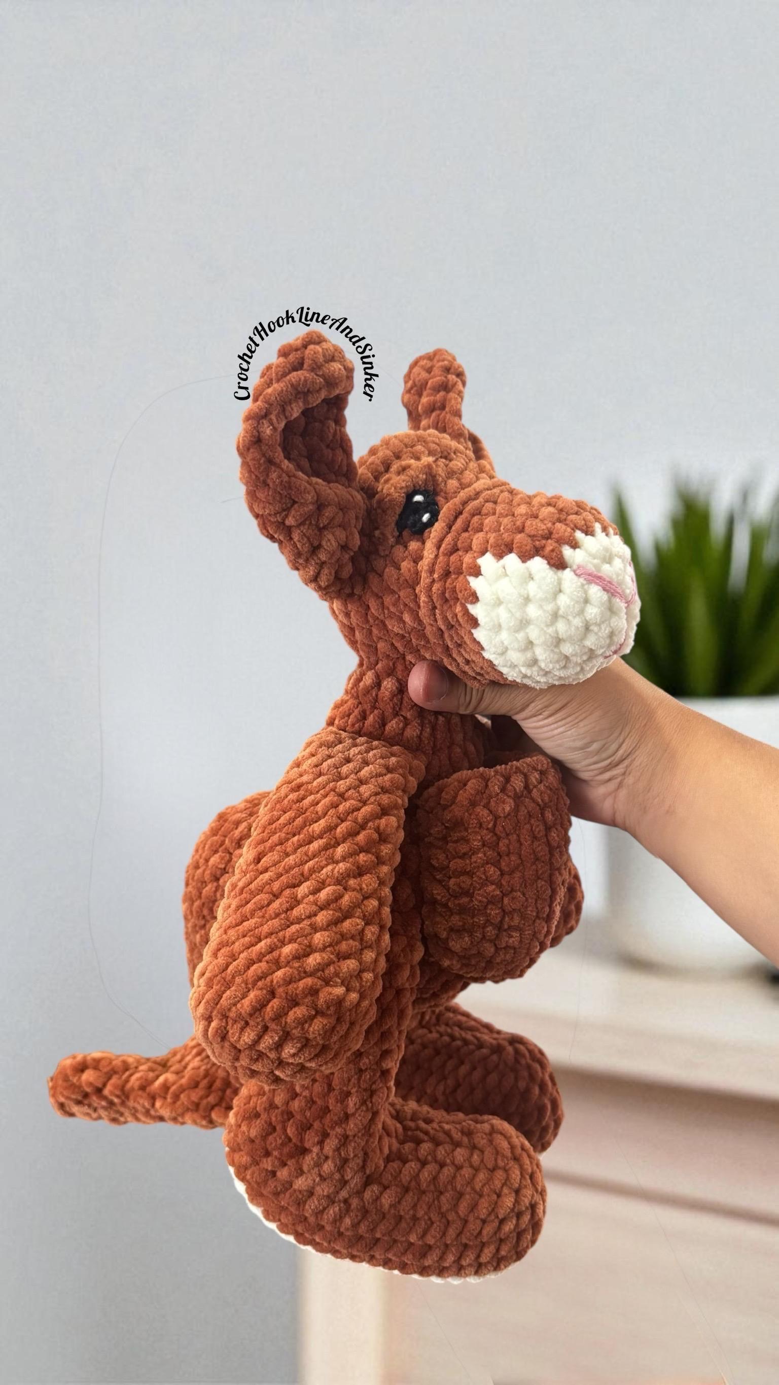 Wola Kangaroo Snuggler Toy - READY TO SHIP thumbnail 2