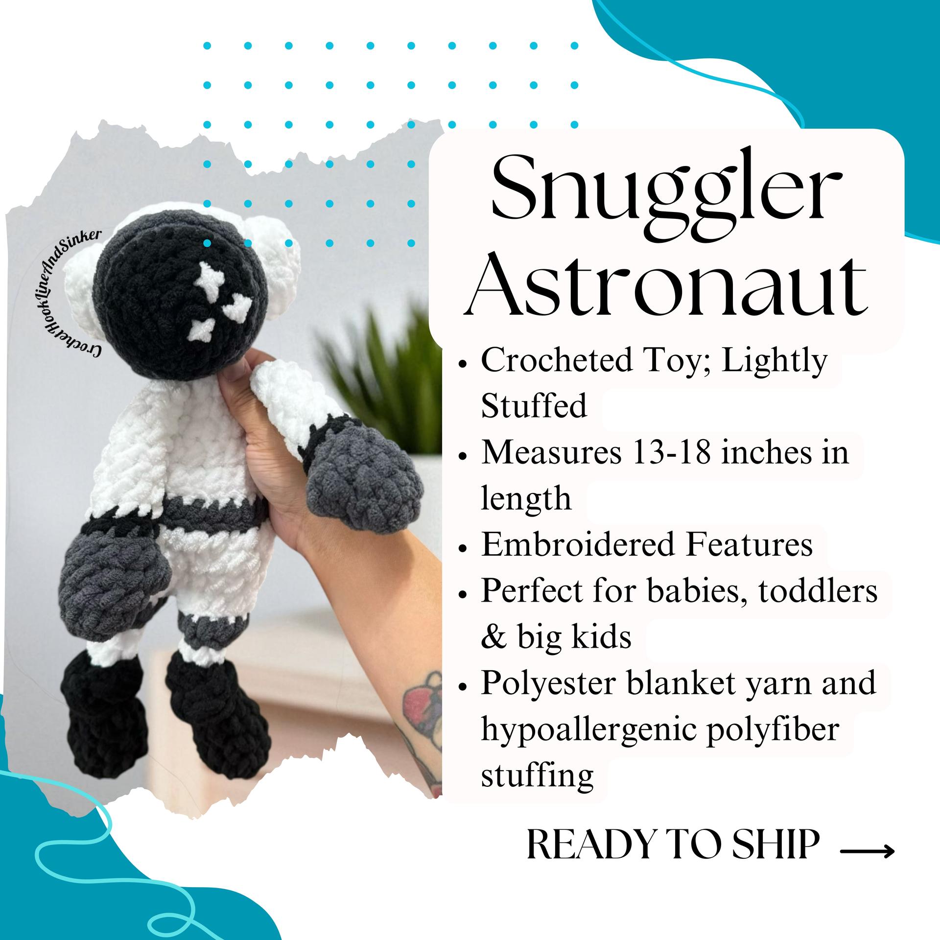 Atlas Astronaut Snuggler Plush Toy - READY TO SHIP