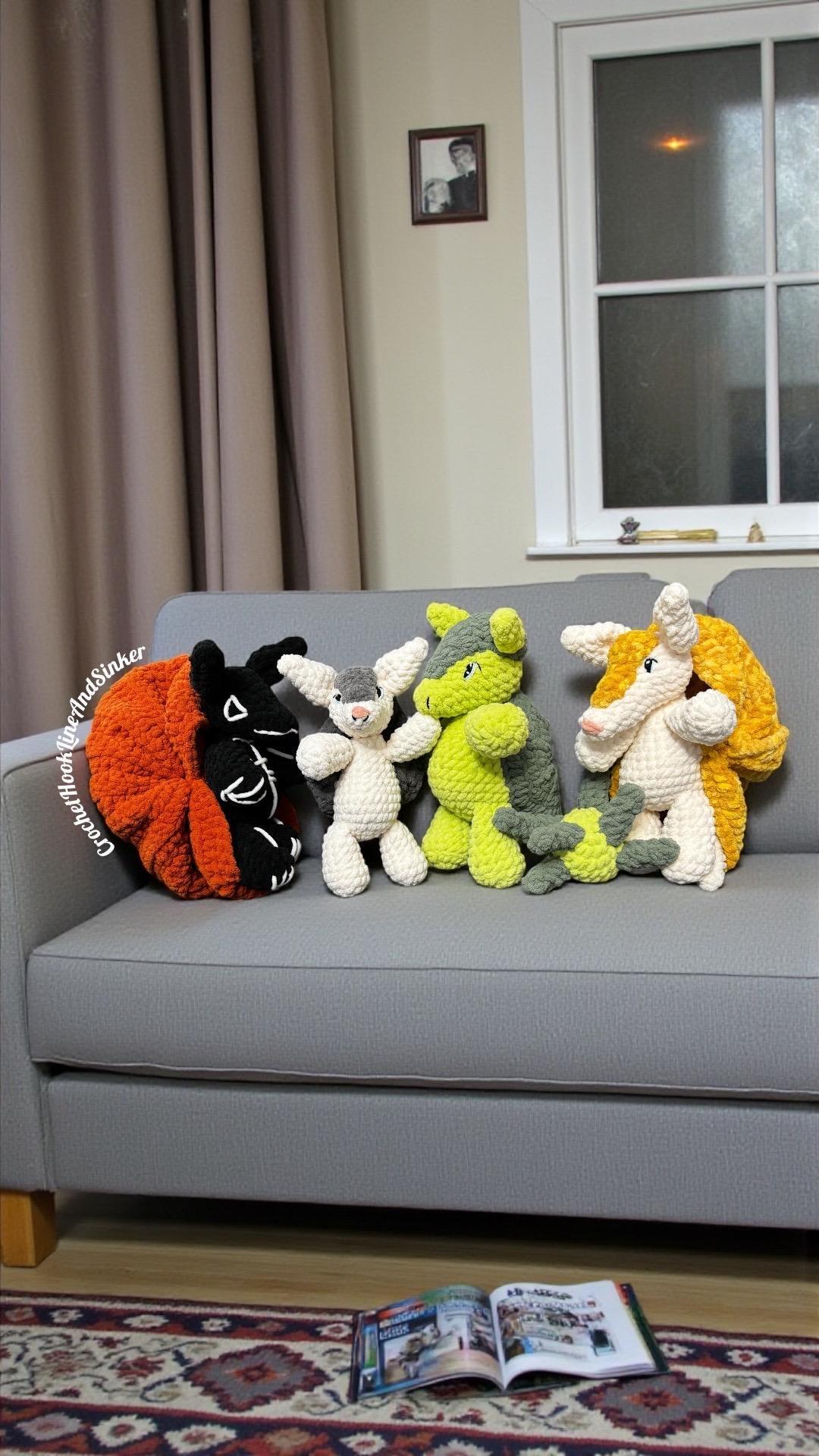Pebble the Baby Armadillo Plush Toy - READY TO SHIP! thumbnail 2