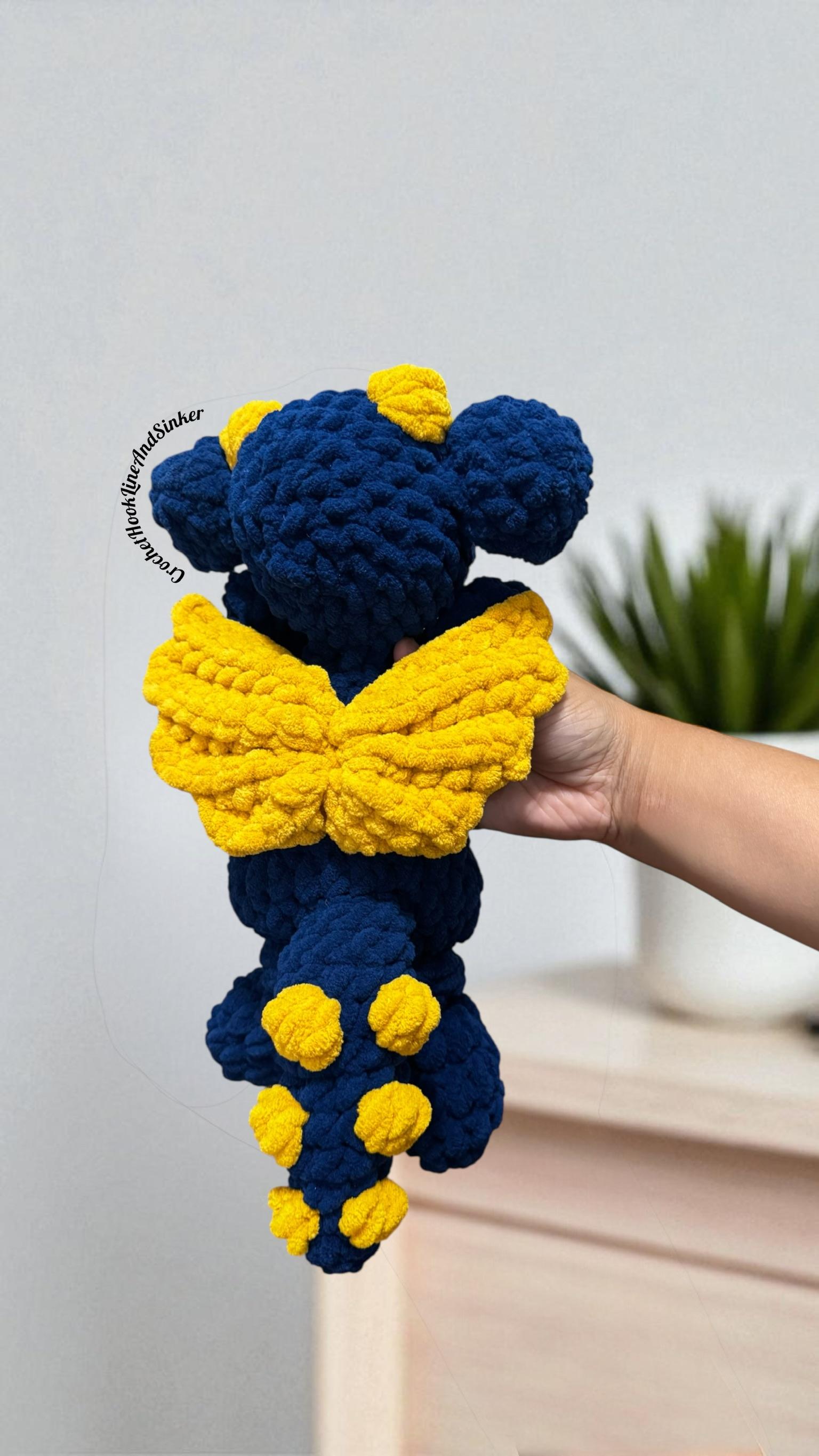 Dakota Dragon Snuggler Plush Toy - READY TO SHIP thumbnail 3