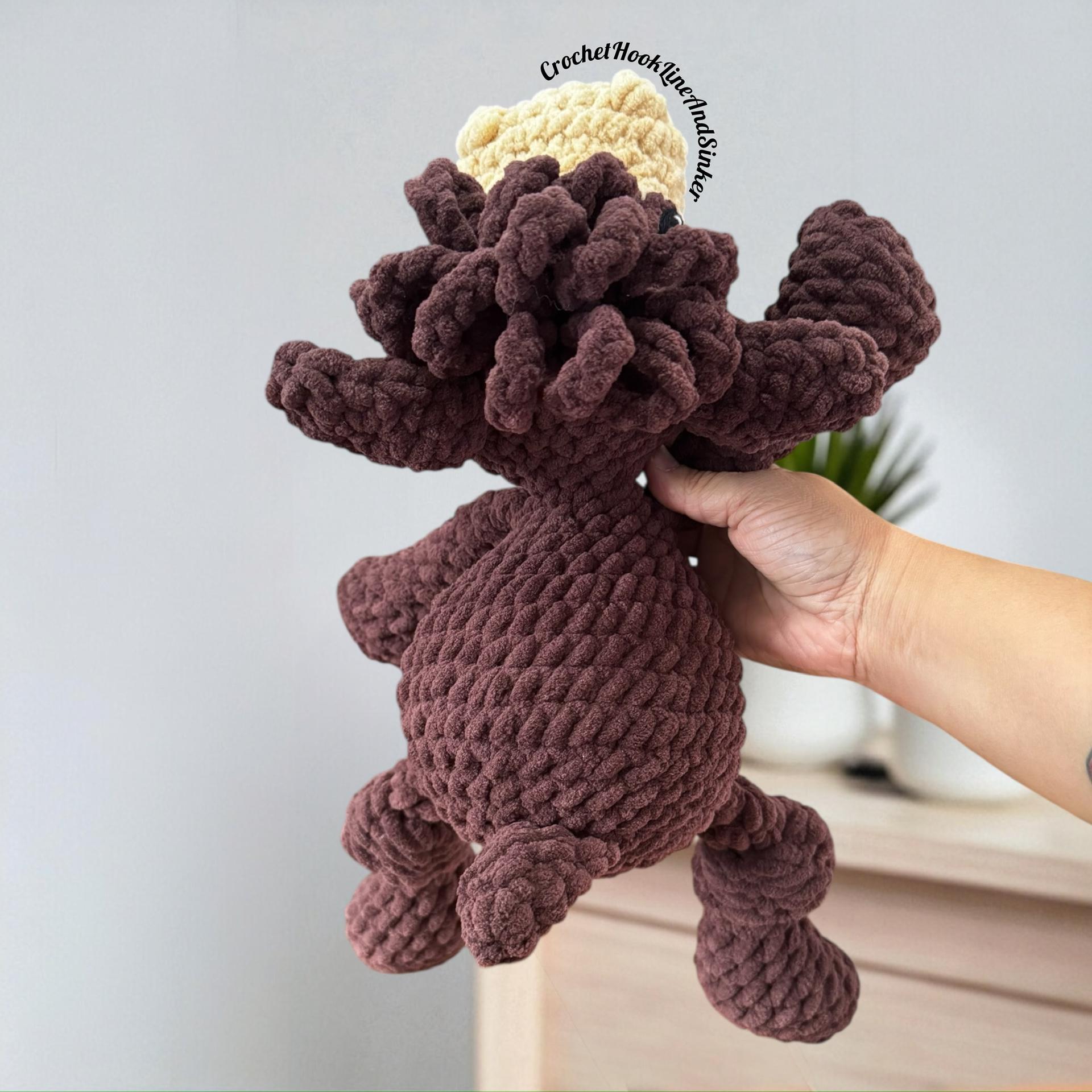 Moris(ette) Moose Plush Toy - READY TO SHIP thumbnail 4