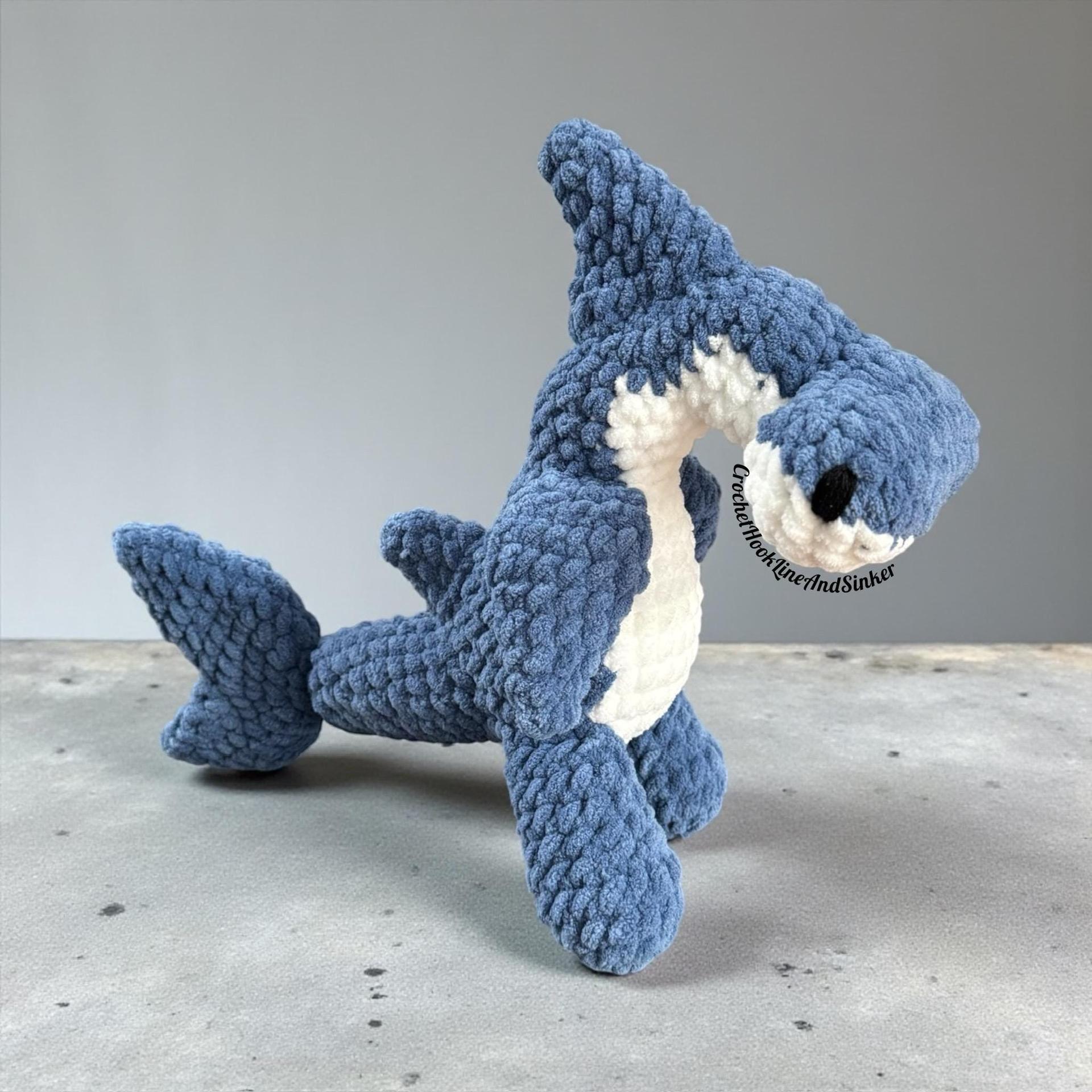 Hermes the Hammerhead Monster Crochet Pattern thumbnail 7