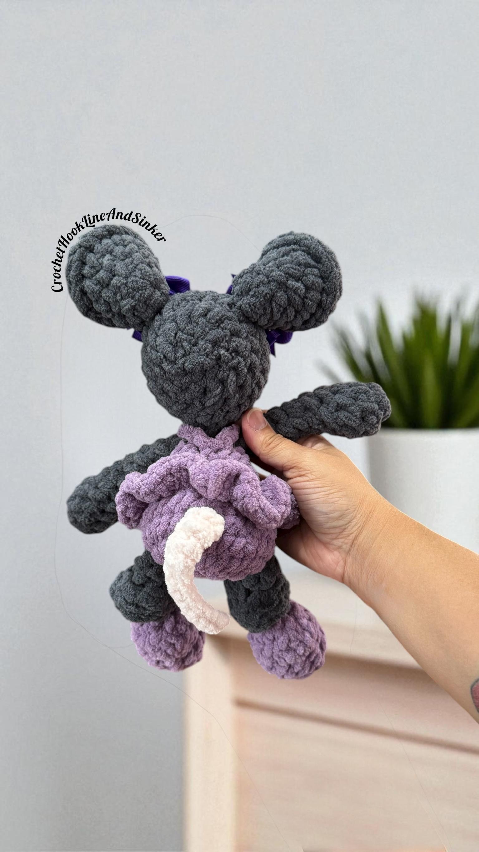 Maeve Mouse Ballerina Plush Toy - MADE TO ORDER thumbnail 4