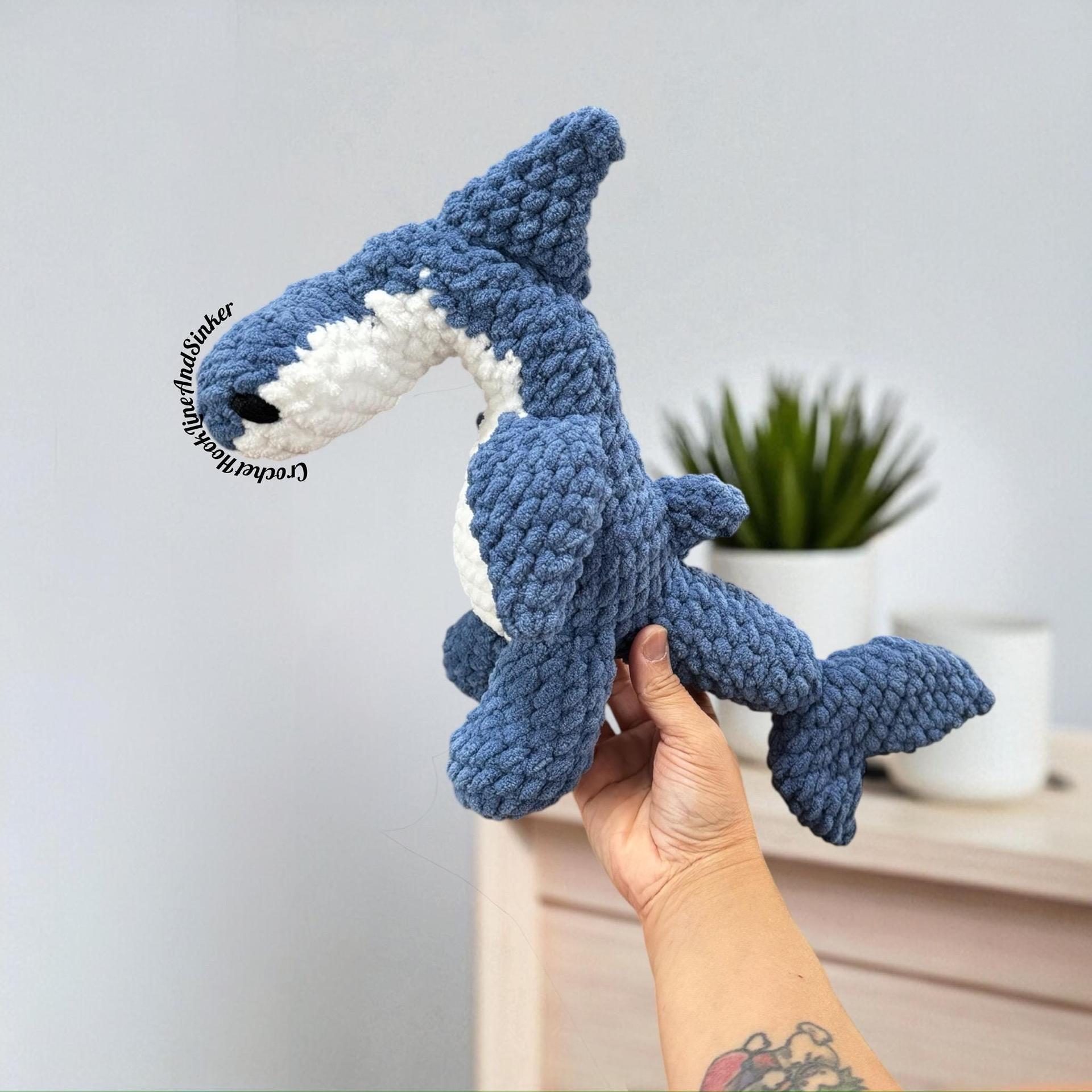 Hermes the Hammerhead Monster Crochet Pattern thumbnail 9