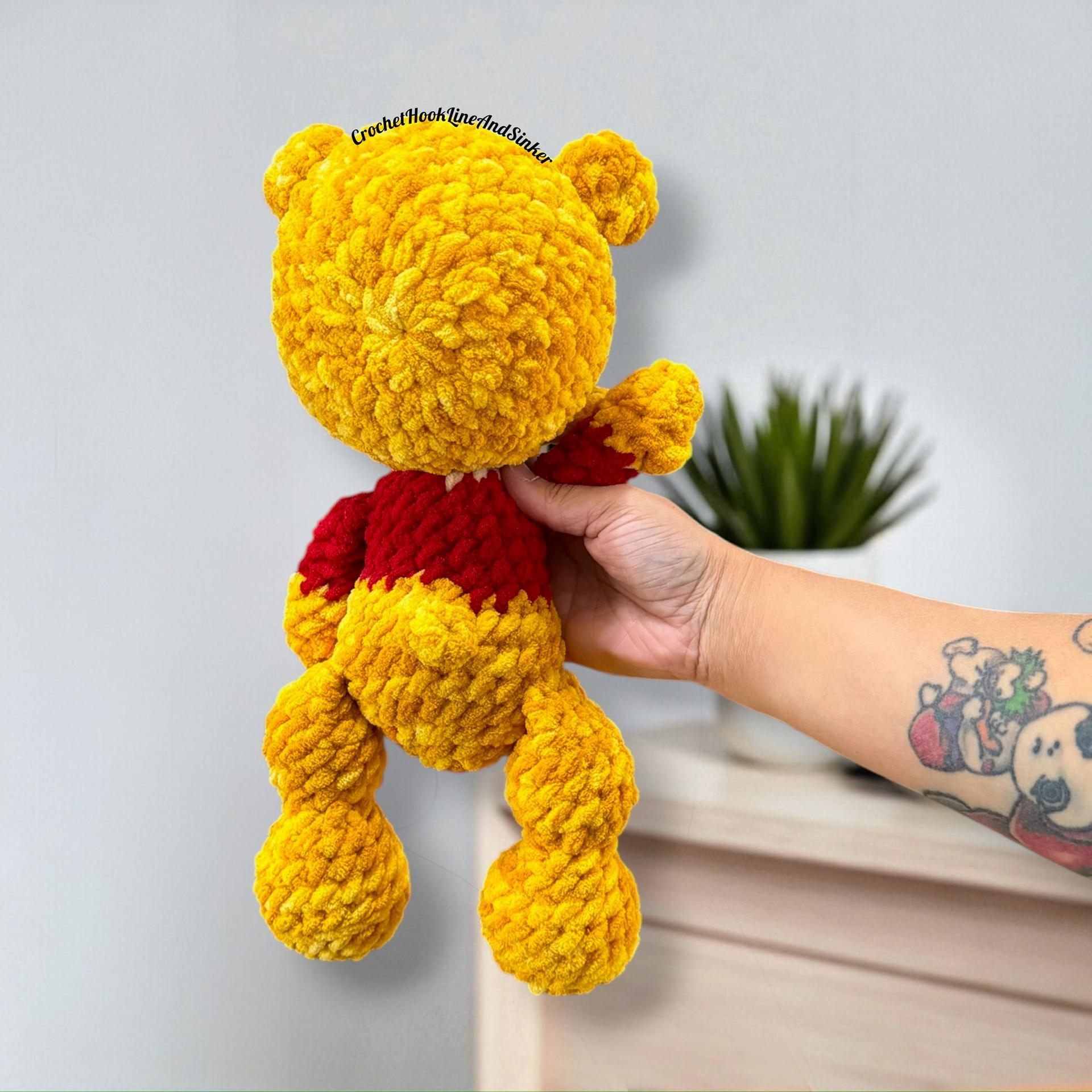 Boomer Bear Plush Toy - READY TO SHIP thumbnail 4