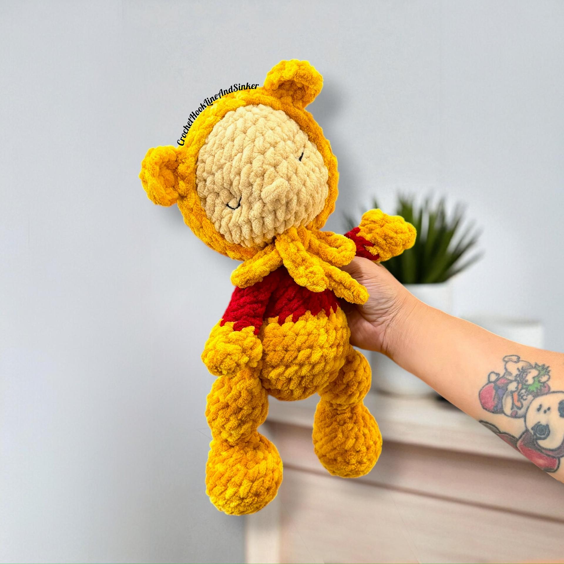 Boomer Bear Plush Toy - READY TO SHIP thumbnail 3