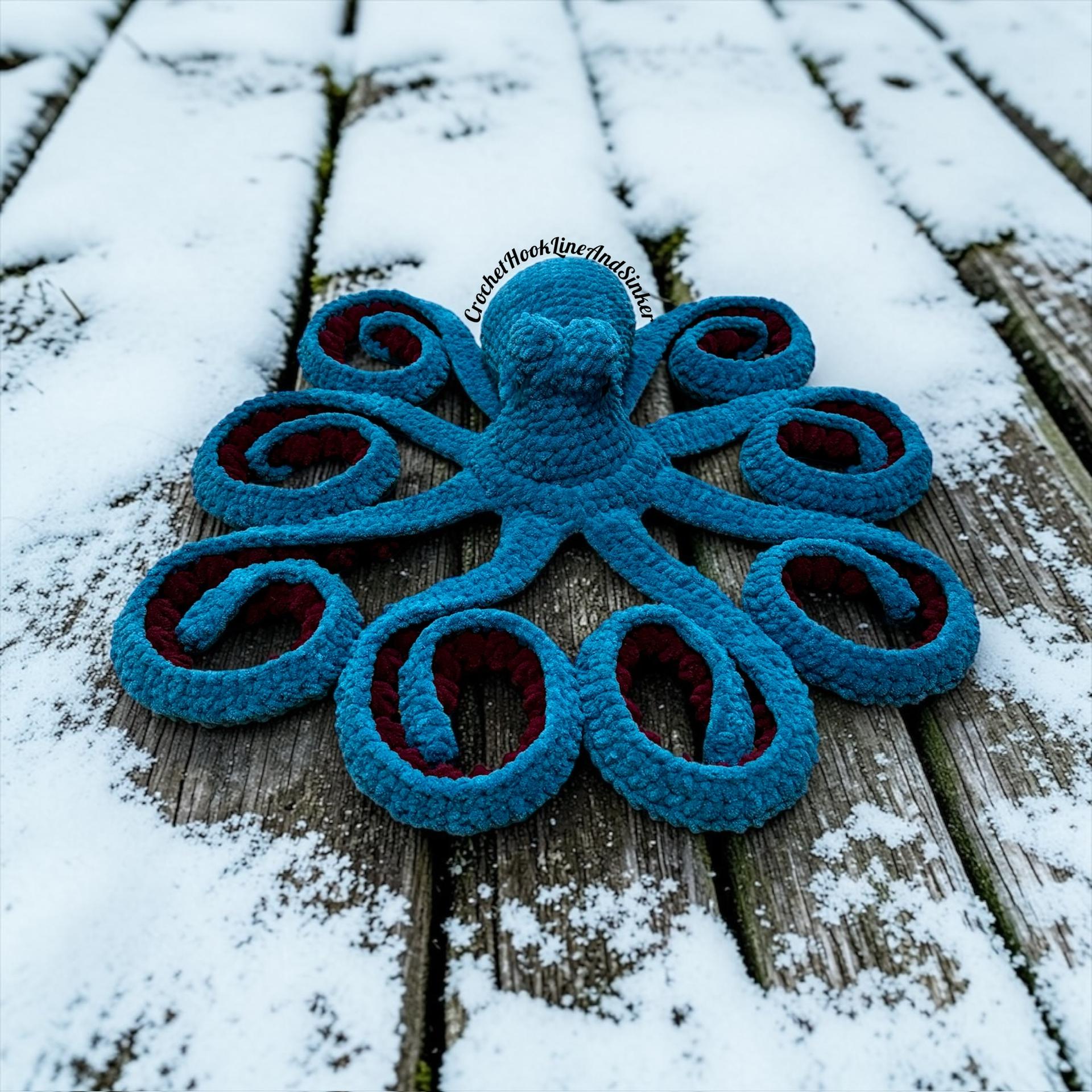 Anchor Octopus Plush Toy - READY TO SHIP thumbnail 4