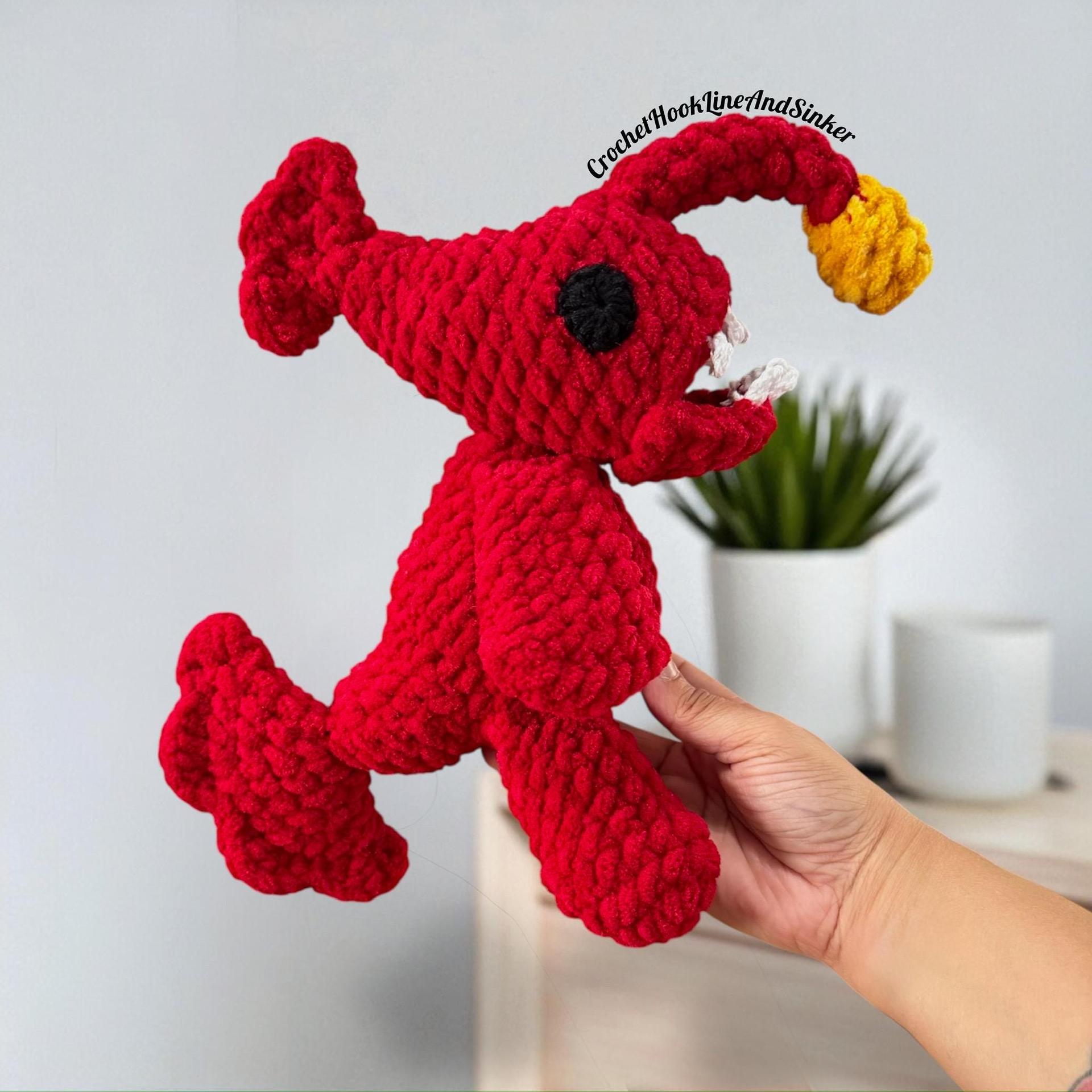Aria the Anglerfish Monster Crochet Pattern thumbnail 7