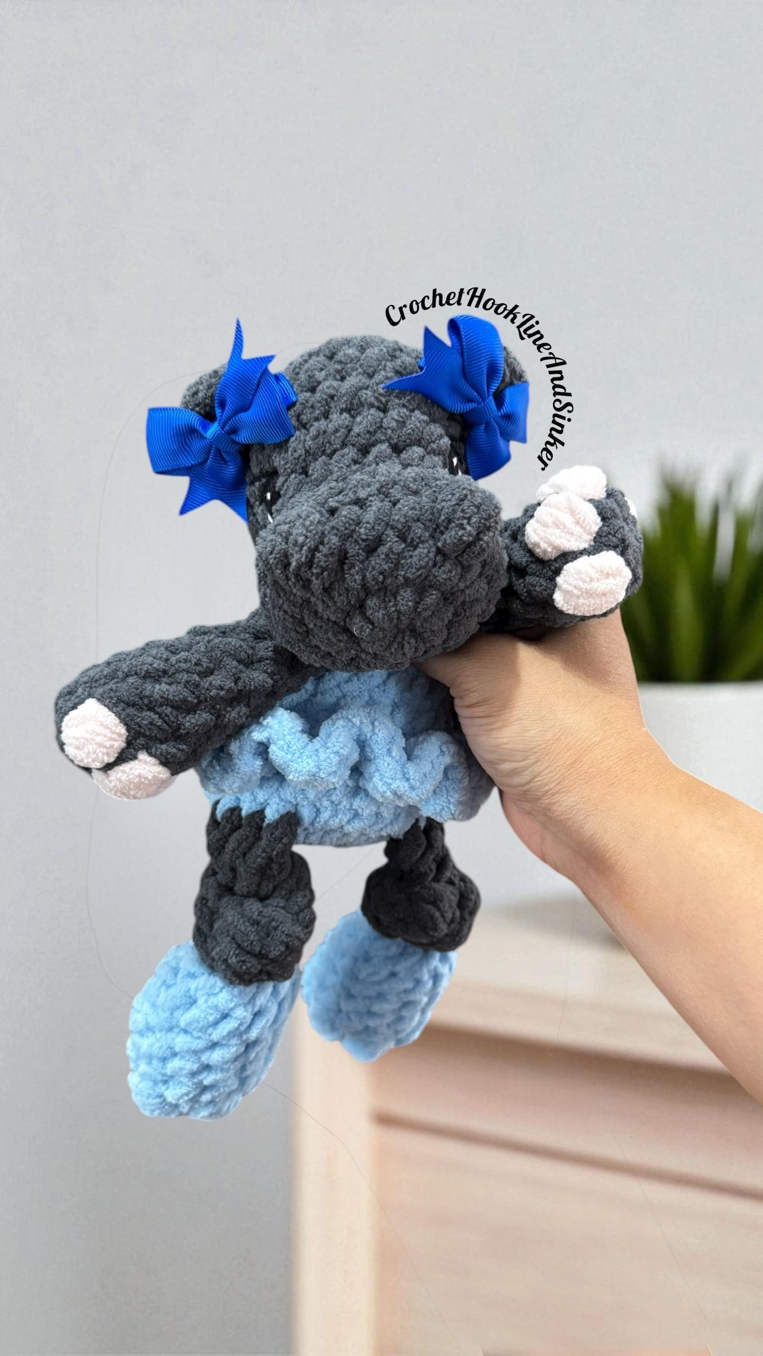 Hoagie Hippo Ballerina Plush Toy - MADE TO ORDER thumbnail 4